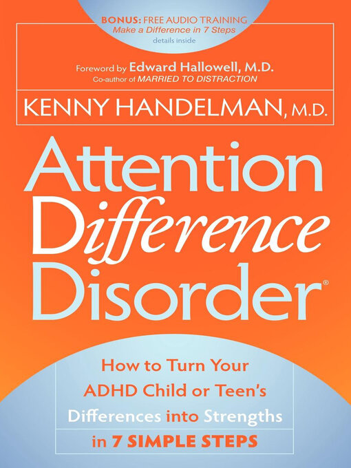 Title details for Attention Difference Disorder by Kenny Handelman - Wait list